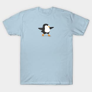 Penguin doing a yoga pose T-Shirt